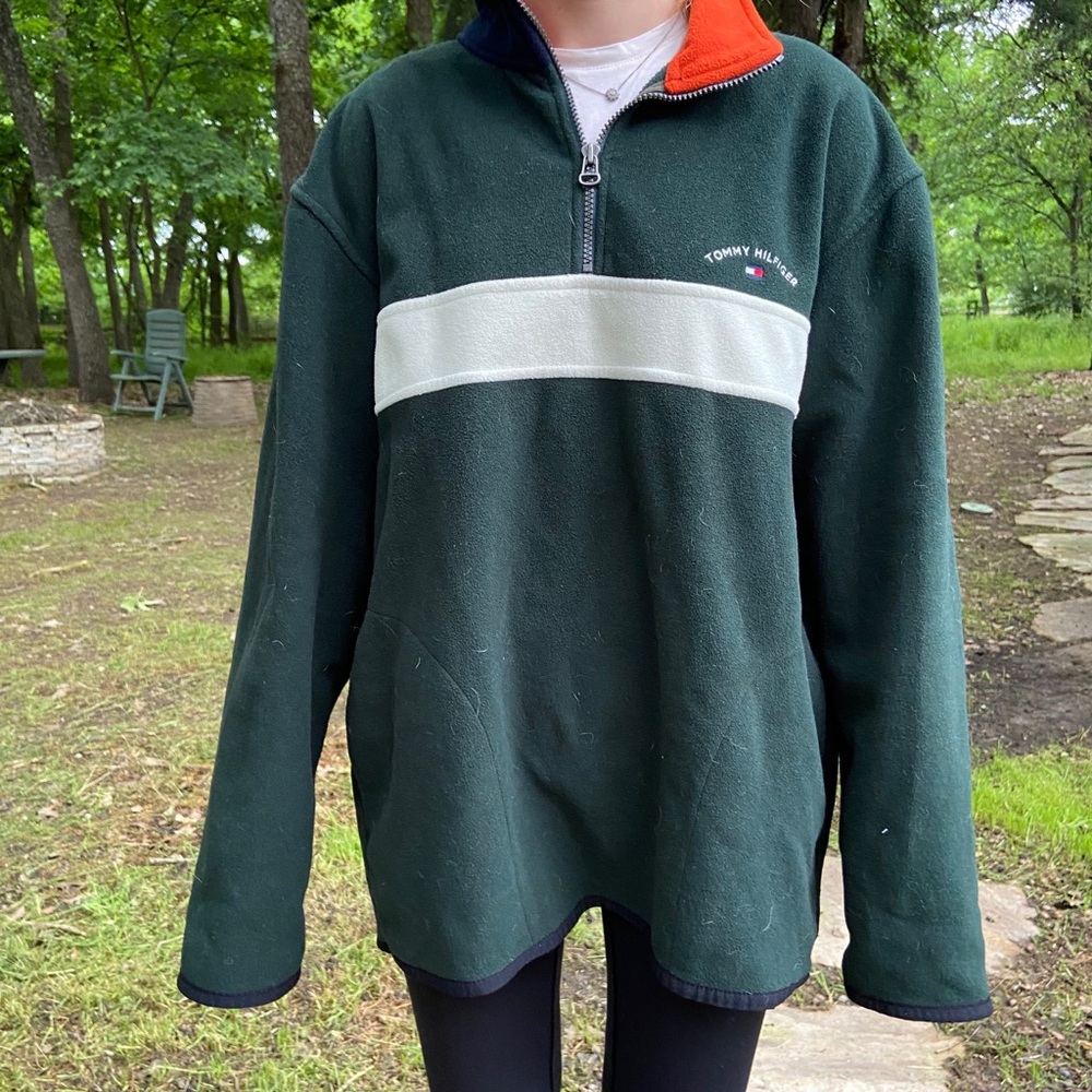 Vintage Tommy Hilfiger quarter zip